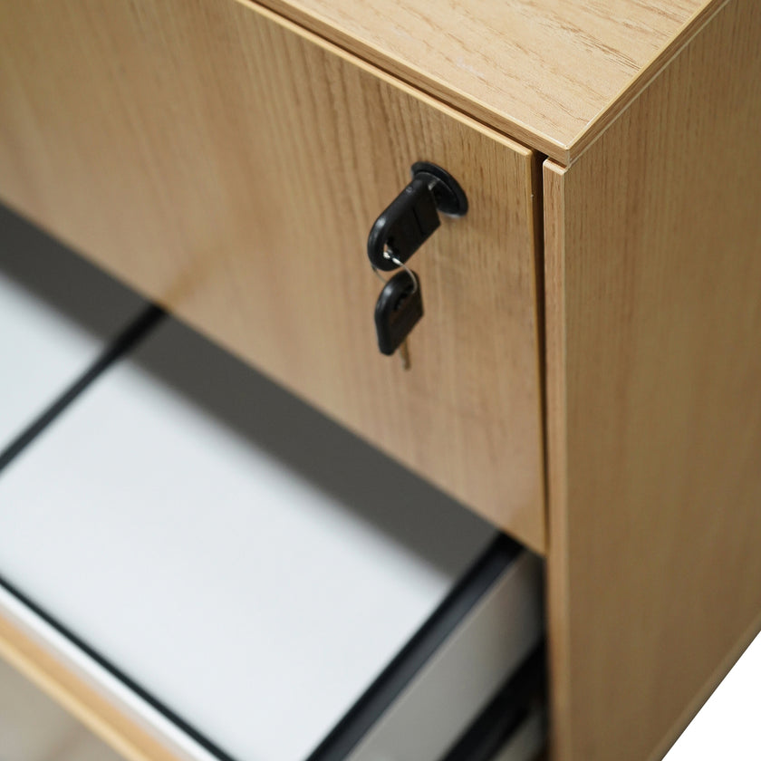 CDT2753-SN 2 Drawer Lateral Filing Cabinet - Natural