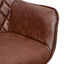 CDC2272-SE - Plywood Dining Chair  - Cinnamon Brown (Set of 2)