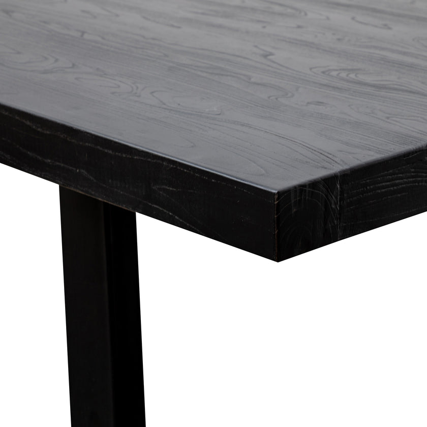 CDT2746 3m Reclaimed Dining Table - Full Black
