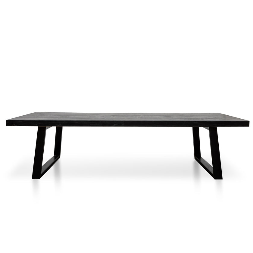 CDT2746 3m Reclaimed Dining Table - Full Black