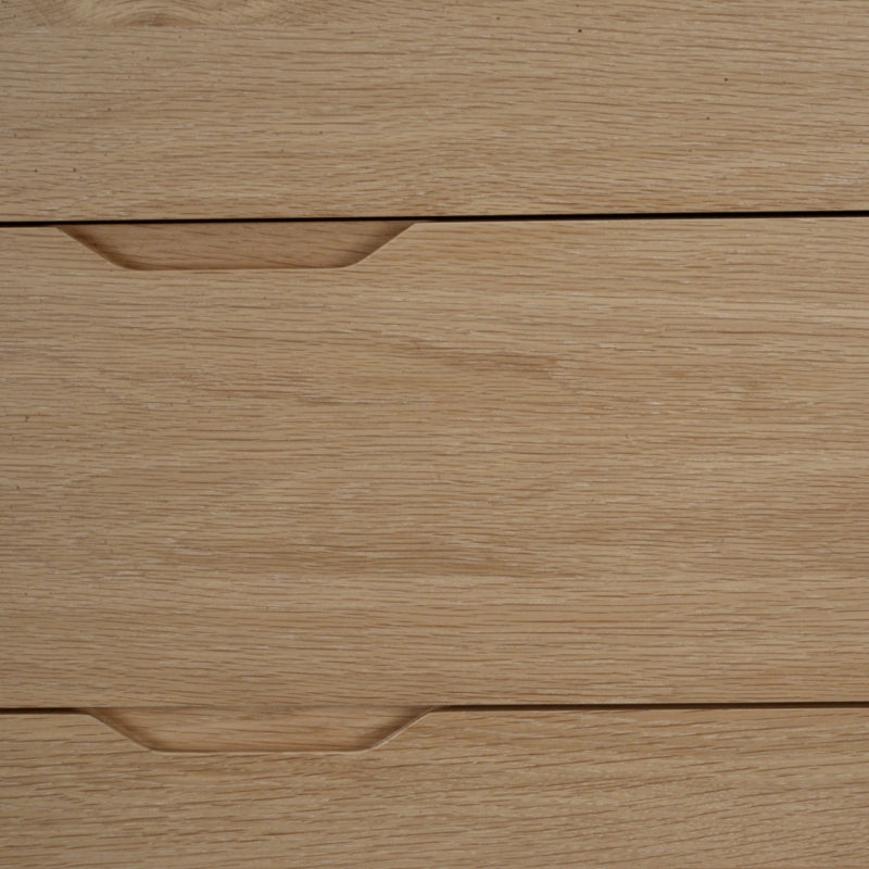 CDT1057-VN 6 Drawer Wide Chest - Natural