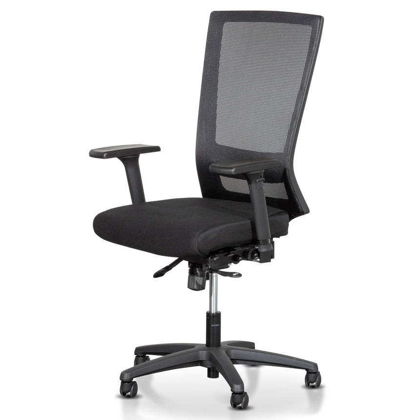 COC6195-LF Office Chair - Tan with White Base