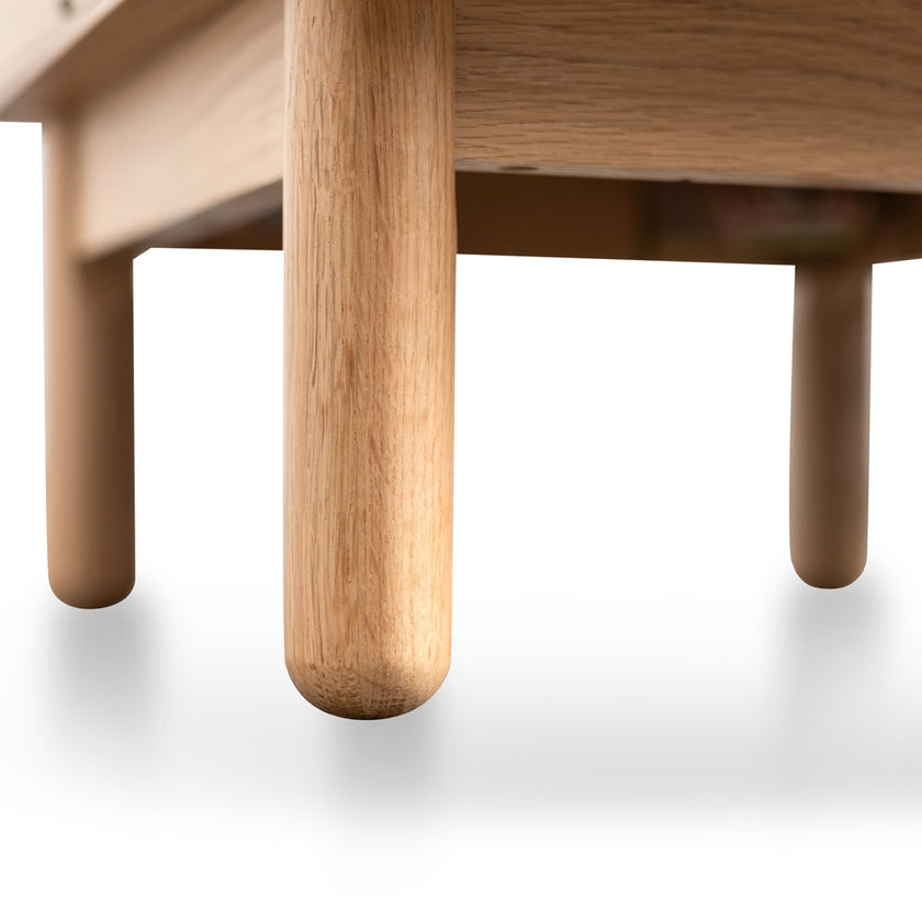 CST2324-VN 2 Drawer Side Table - Oak