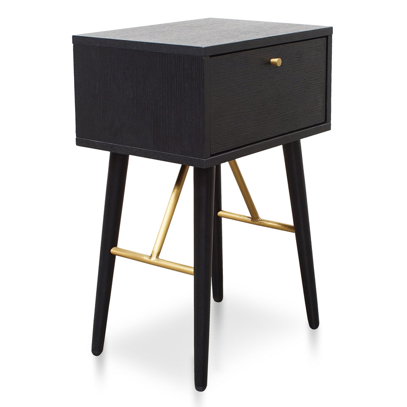 CST2666-DW Bed Side Table - Black