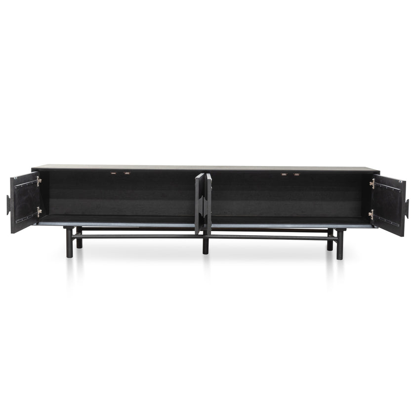 CTV2648-OW 2.1m Entertainment TV Unit - Black