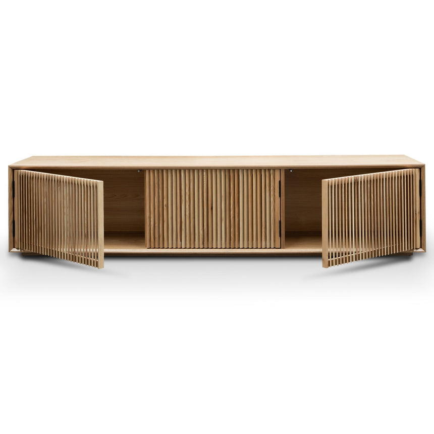 Ex Display - CTV2725-DW 2m Entertainment TV Unit - Natural Ash Veneer