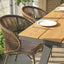 CDT10305-ID 1.8m Charcoal Outdoor Dining Table - Natural