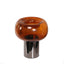 CAC10701-KM Amber Large Glass Vase - Brown