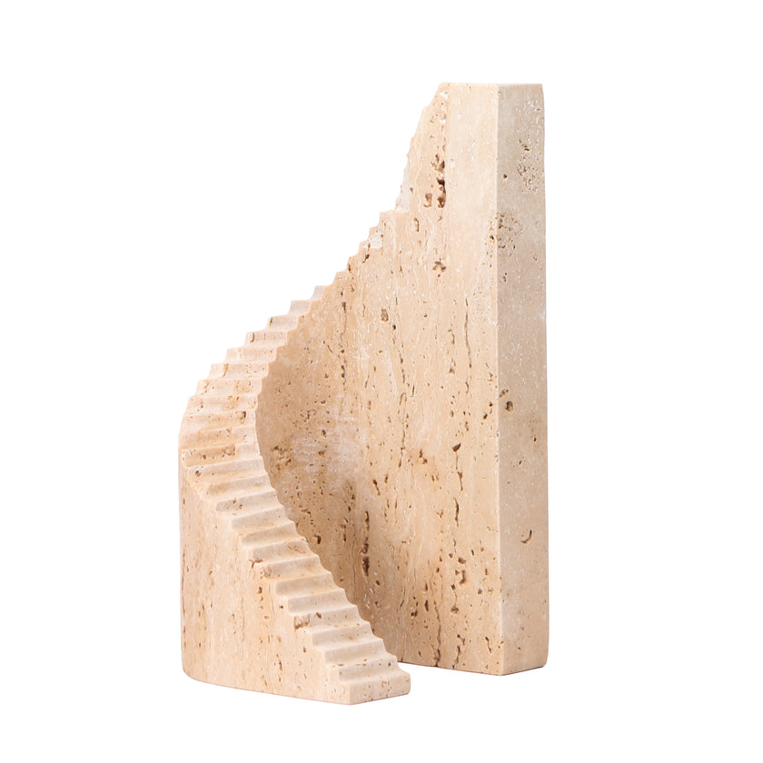 CAC10707-KM Step Marble Sculpture - Beige