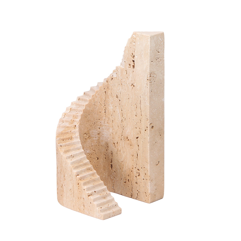 CAC10707-KM Step Marble Sculpture - Beige