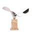 CAC10708-KM Silver Winged Sculpture - Beige