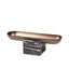 CAC10713-KM Marble Base Steel Tray - Brown