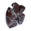 CAC10716-KM Carved Marble Accent Sculpture - Red Ochre
