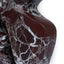 CAC10716-KM Carved Marble Accent Sculpture - Red Ochre