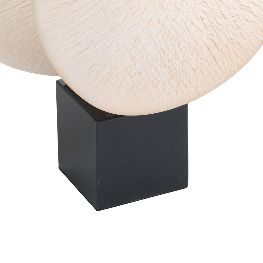 CAC10718-KM Shell Look Sculpture - Beige