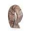 CAC10721-KM Sea Waves Marble Sculpture - Brown