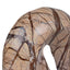 CAC10721-KM Sea Waves Marble Sculpture - Brown