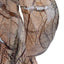 CAC10721-KM Sea Waves Marble Sculpture - Brown