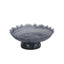 CAC10724-KM Lotus Glass Tray - Grey