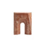 CAC10732-FC Arch Short Marble Sclupture - Red