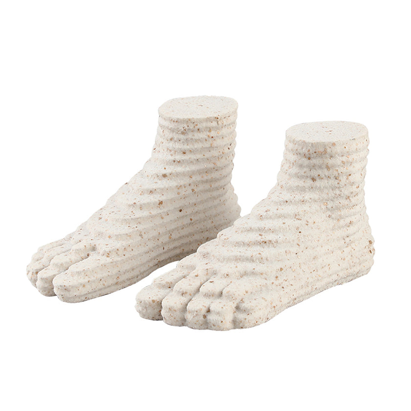 CAC10745-FC Sandy Feet Sclupture - White