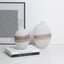 CAC10748-FC Flowing Vase A - White