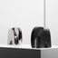 CAC10750-FC Ceramic Elephant Sclupture - Silver