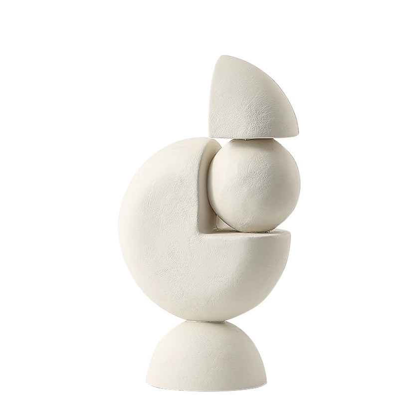CAC10752-FC Balance Corner Sclupture - White
