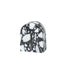 CAC10756-FC Arch Decorative Marble Sclupture B - Black & White