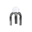CAC10758-FC Dome Arch Tall A - Black