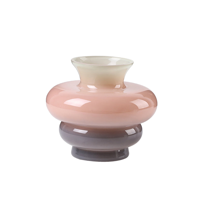 CAC10763-FC Green Mouth Glass Vase C
