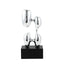 CAC10777-FC Chain Flash Ornament - Silver