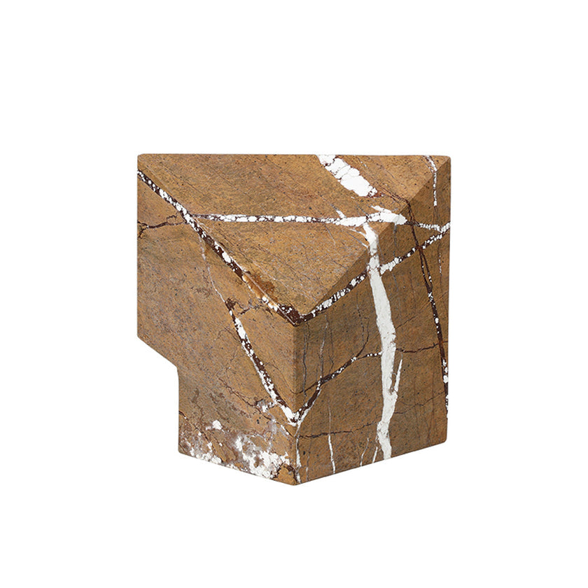 CAC10781-FC Marble Polyhedral Geometry B