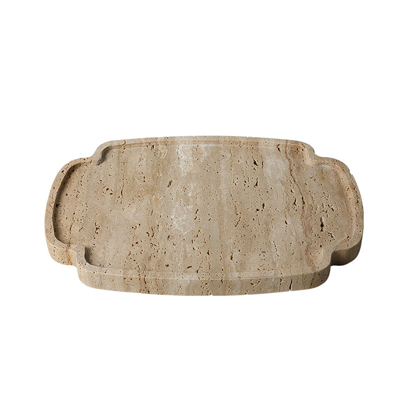CAC10789-FC Cloud Edge Marble Plate