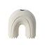 CAC10793-FC Ceramic Curved Arch Ornament - White