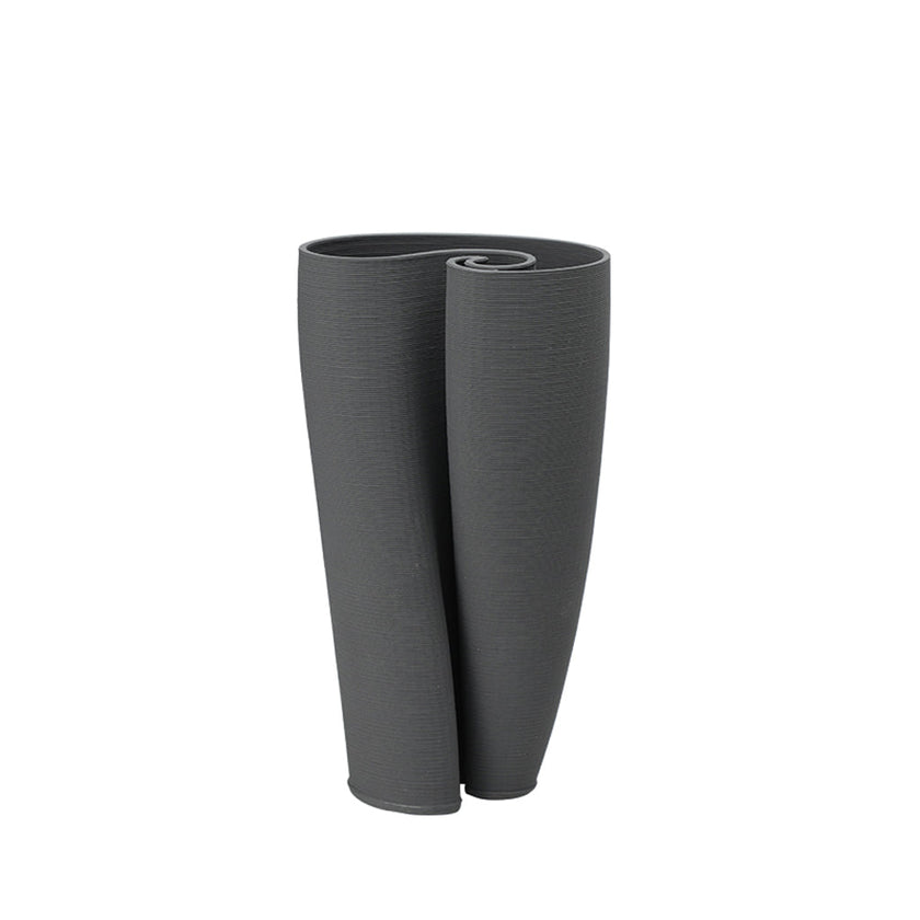 CAC10795-FC Ceramic Threaded Rotating Vase C