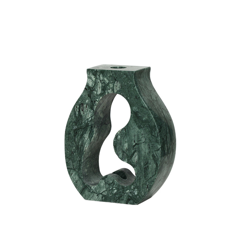 CAC10800-FC Marble Hollow Bottle - Green