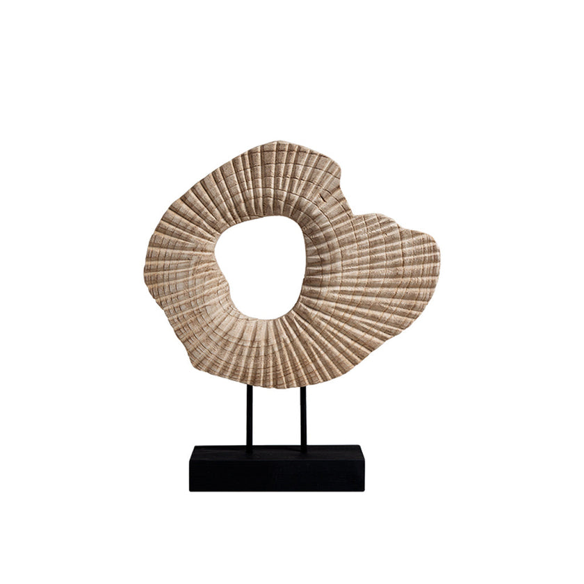 CAC10823-FC Woodcarving ornaments - Natural