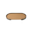 CAC10834-FC Oval Tray Coffee B
