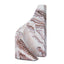 CAC12531-KM Step Marble Sculpture - Red Ochre