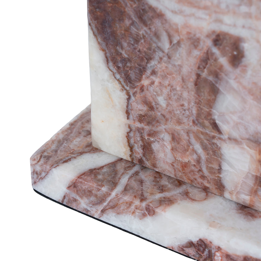 CAC12532-KM Silver Winged Sculpture - Red Ochre