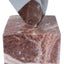 CAC12532-KM Silver Winged Sculpture - Red Ochre