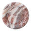 CAC12533-KM Marble Bowl - Red Ochre