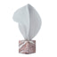 CAC12539-KM Geometric Marble Sculpture - Red Ochre