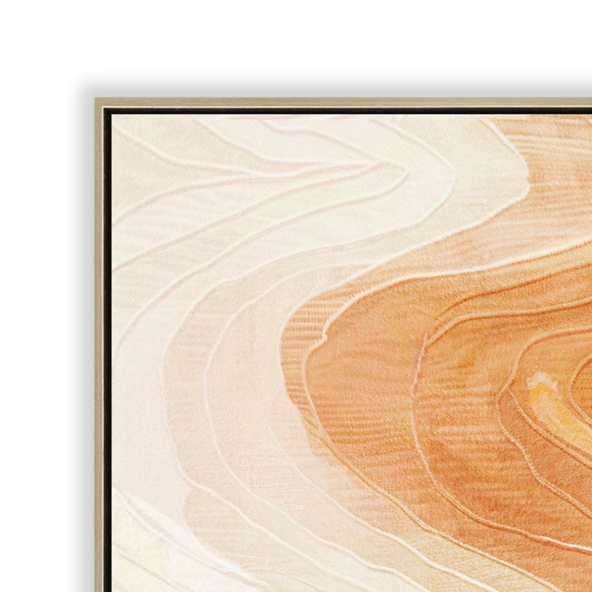 CAR12248-CLO 100 x 150cm Framed Canvas - Natural