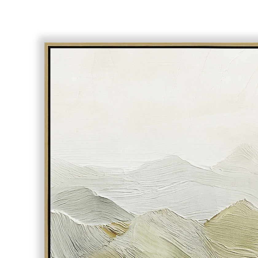 CAR12307-CLO 150 x 100cm Framed Canvas - Light Natural