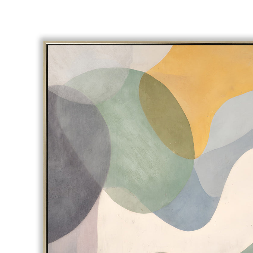 CAR12848-CLO 120 x 80cm Framed Canvas - Natural