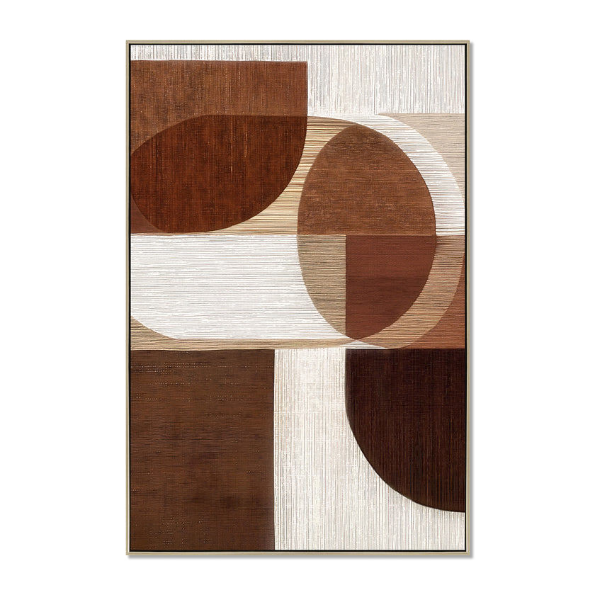 CAR12850-CLO 60 x 90cm Framed Canvas - Natural