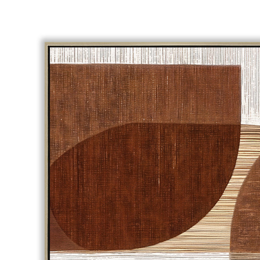 CAR12850-CLO 60 x 90cm Framed Canvas - Natural
