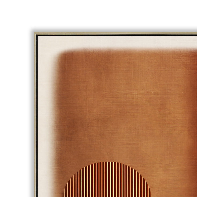CAR12851-CLO Style A 60 x 90cm Framed Canvas - Natural
